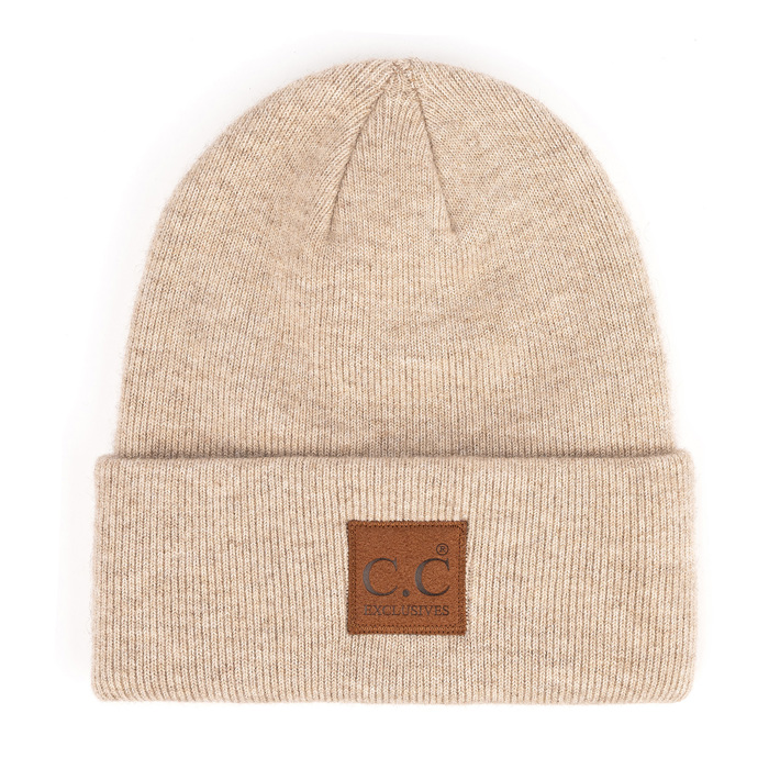 CC Beanie Heather Knit Basic