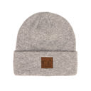 Heather Light Melange Grey C.C® Beanie Heather Knit Basic
