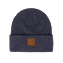 Heather Navy C.C® Beanie Heather Knit Basic
