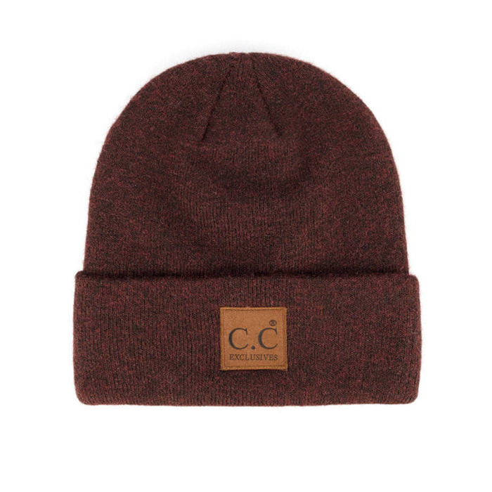 C.C® Beanie Heather Knit Basic