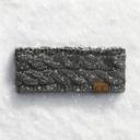 Dark Grey C.C® Non-Lined Women Head Wrap with Button for Glasses for Teacher or Mask for Healthcare Worker by Truly Contagious