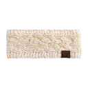 Metallic Ivory/Gold C.C® Confetti Metallic Lined Head Wrap for Women Teen by Truly Contagious