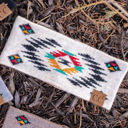 White CC South Western Print Head Wrap