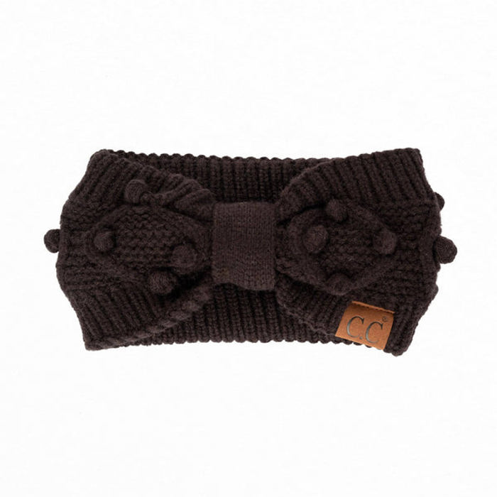 C.C® Crafted Pom Detail Head Wrap