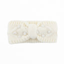 Ivory C.C® Crafted Pom Detail Head Wrap