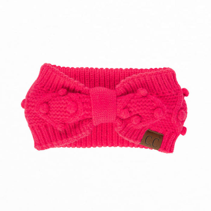 C.C® Crafted Pom Detail Head Wrap