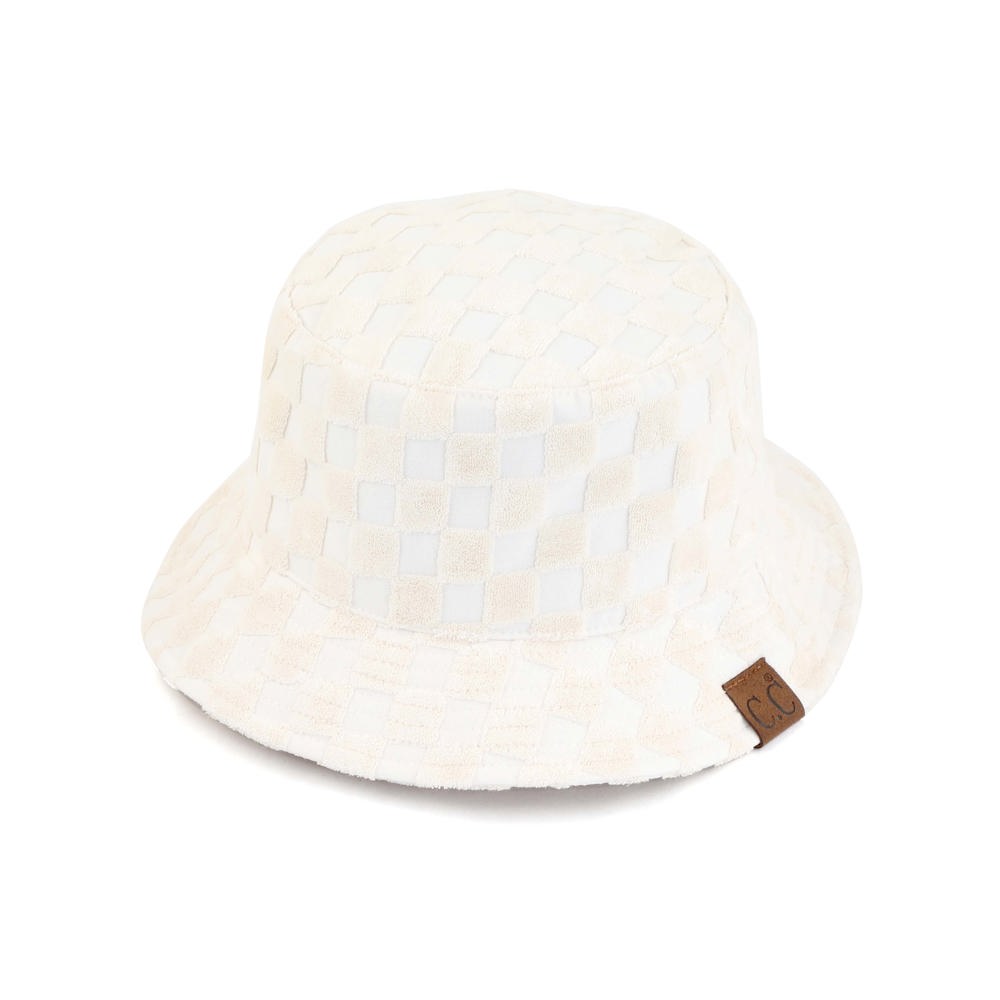 C.C® Checkered Terry Cloth Bucket