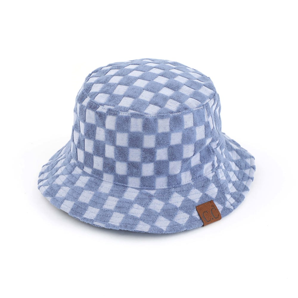 C.C® Checkered Terry Cloth Bucket