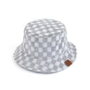 Grey C.C® Checkered Terry Cloth Bucket