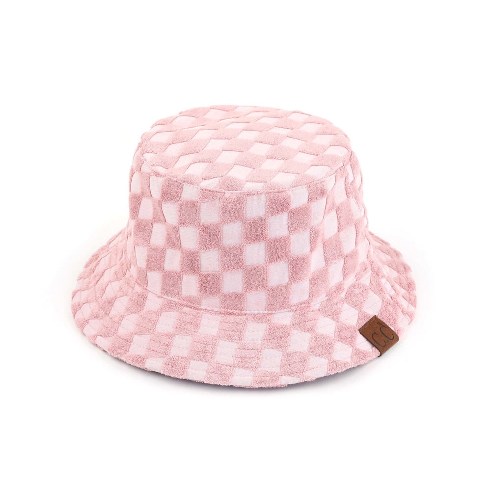 C.C® Checkered Terry Cloth Bucket