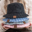 Denim C.C® Checkered Terry Cloth Bucket