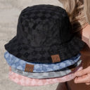 Denim C.C® Checkered Terry Cloth Bucket
