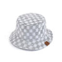 Grey C.C® Checkered Terry Cloth Bucket