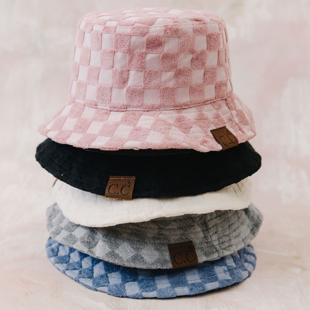 C.C® Checkered Terry Cloth Bucket