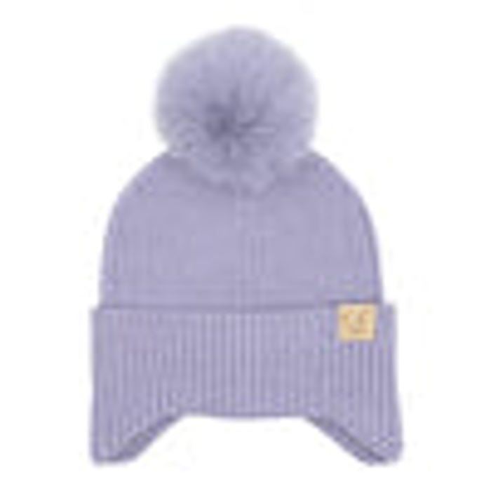 C.C® Toasty and Warm Pom Ear Flap Kids Beanie
