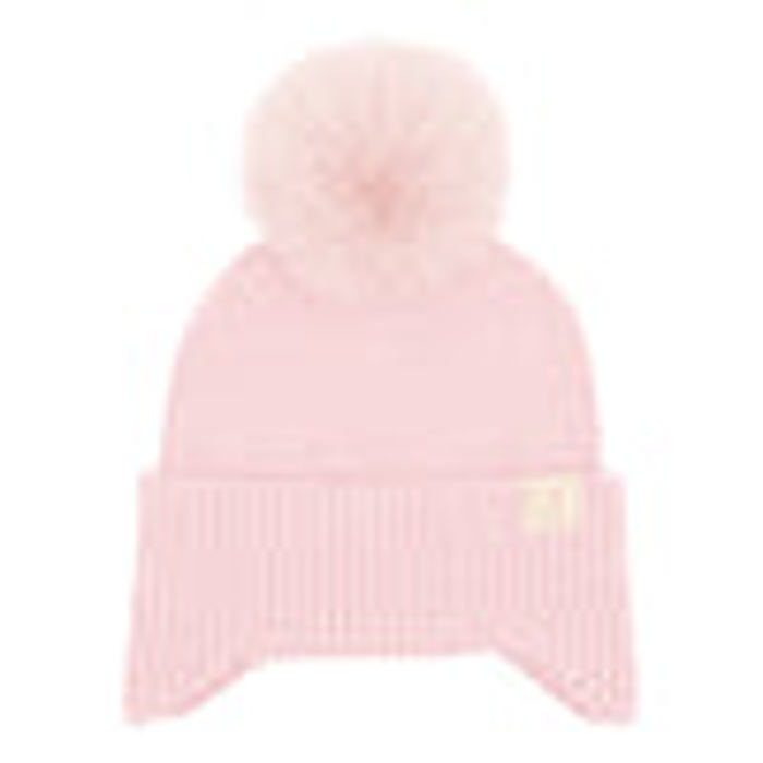 C.C® Toasty and Warm Pom Ear Flap Kids Beanie