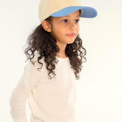 Kids Two Tone Canvas Trucker Cap