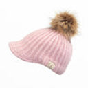 Rose CC Kid and Adult Sizes Winter Knitted Ball Cap Beanie