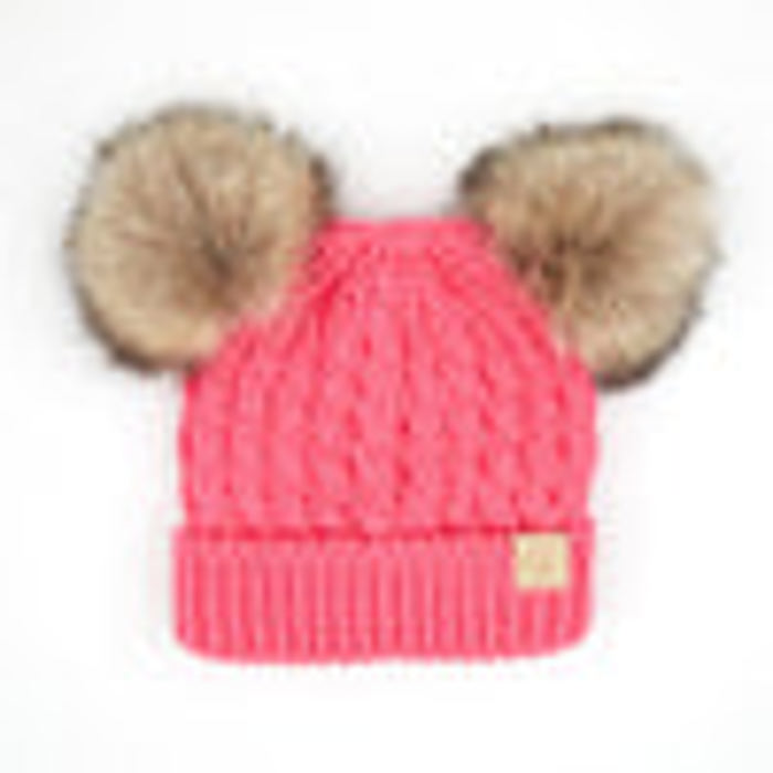 C.C® Kids Double Pom Beanies Hats
