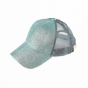 Mint CC Kids Glitter Pony Caps