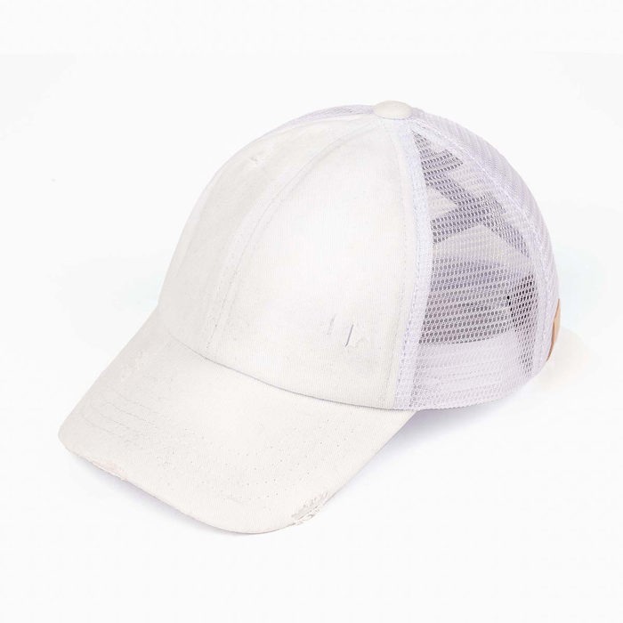 CC Multi-Level Criss Cross Kids Baseball Ponytail Cap Hat