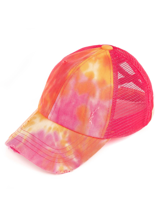 CC Kids Tie-Dye Criss-Cross Pony Cap