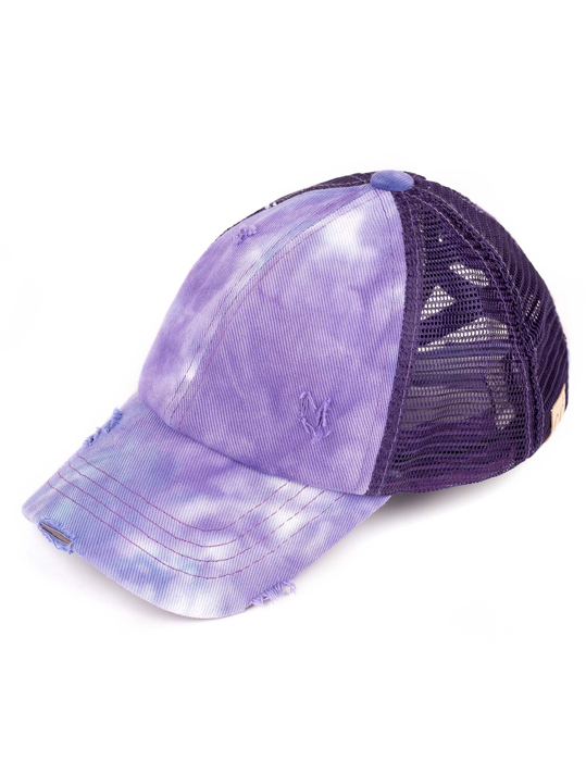 CC Kids Tie-Dye Criss-Cross Pony Cap