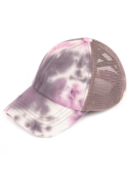 CC Kids Tie-Dye Criss-Cross Pony Cap