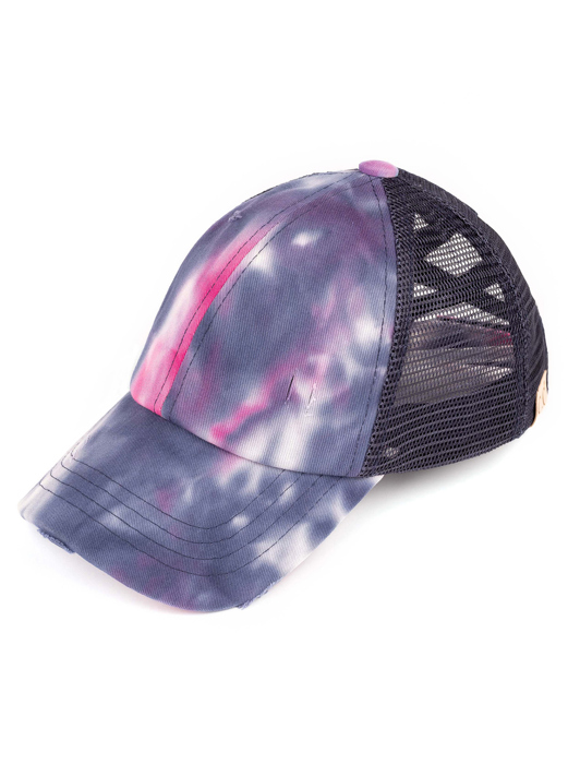 CC Kids Tie-Dye Criss-Cross Pony Cap