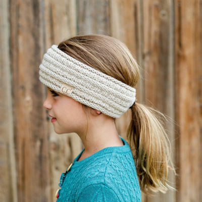 CC Lined Pony Head Band | Adult and Kid Sizes