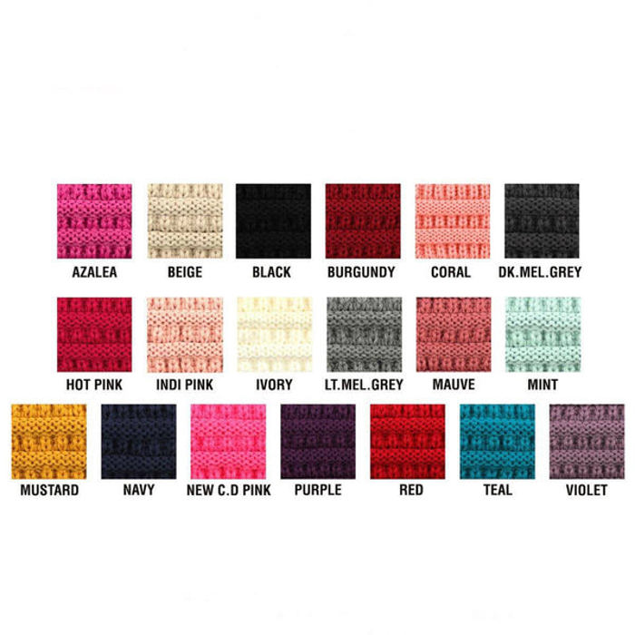 CC Lined Pony Head Band | Adult and Kid Sizes