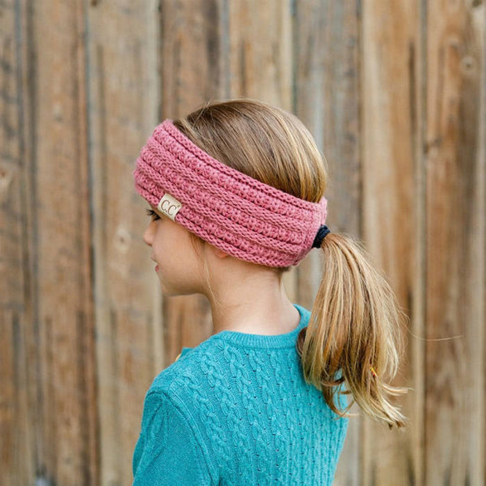 CC Lined Pony Head Band | Adult and Kid Sizes