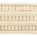 Beige CC Lined Pony Head Band | Adult and Kid Sizes