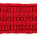Red CC Lined Pony Head Band | Adult and Kid Sizes