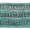 #3 Black/Beige/Light Denim/ Teal (Four-Tone) C.C® Kid Cozy Multi Pony Headband