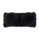 Black C.C® Kids Pom Headwrap