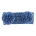 Dark Denim C.C® Kids Pom Headwrap