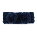 Navy C.C® Kids Pom Headwrap