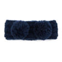 Navy C.C® Kids Pom Headwrap