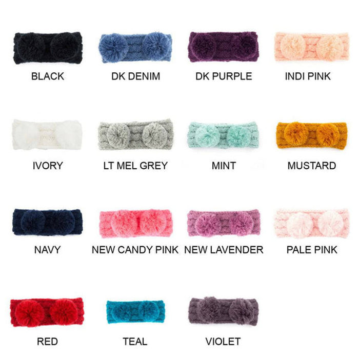 C.C® Kids Pom Headwrap
