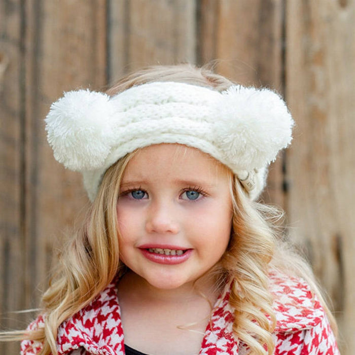 C.C® Kids Pom Headwrap