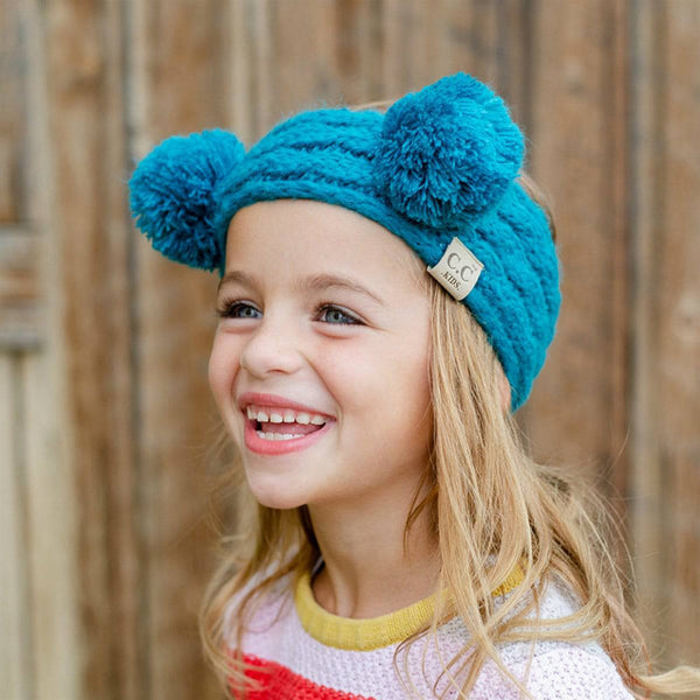 C.C® Kids Pom Headwrap