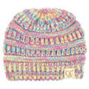 #11 Yellow/Turquoise/Hot Pink/Indi Pink C.C® Kids Multi Color Beanie