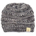 #31 Melange Grey/Light Melange Grey/Natural Grey/Black C.C® Kids Multi Color Beanie