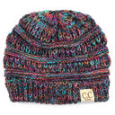 #32 Black Multi C.C® Kids Multi Color Beanie