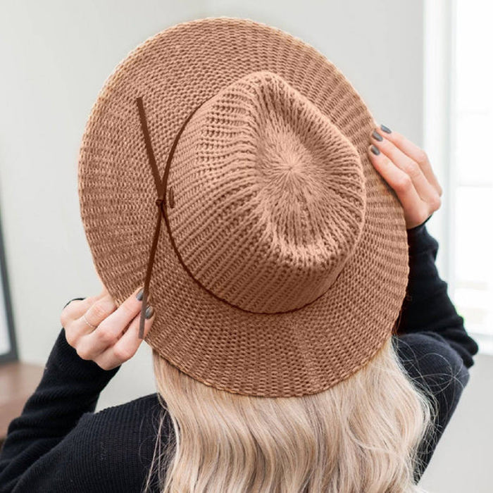 CC Fedora Knitted Hat