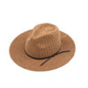 Camel CC Fedora Knitted Hat