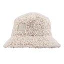 Beige C.C® Sherpa Adjustable Bucket Hat