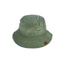 Lime CC Stone Washed Denim Bucket