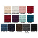 Metallic Burgundy C.C® Messy Bun/Pony Metallic Beanie